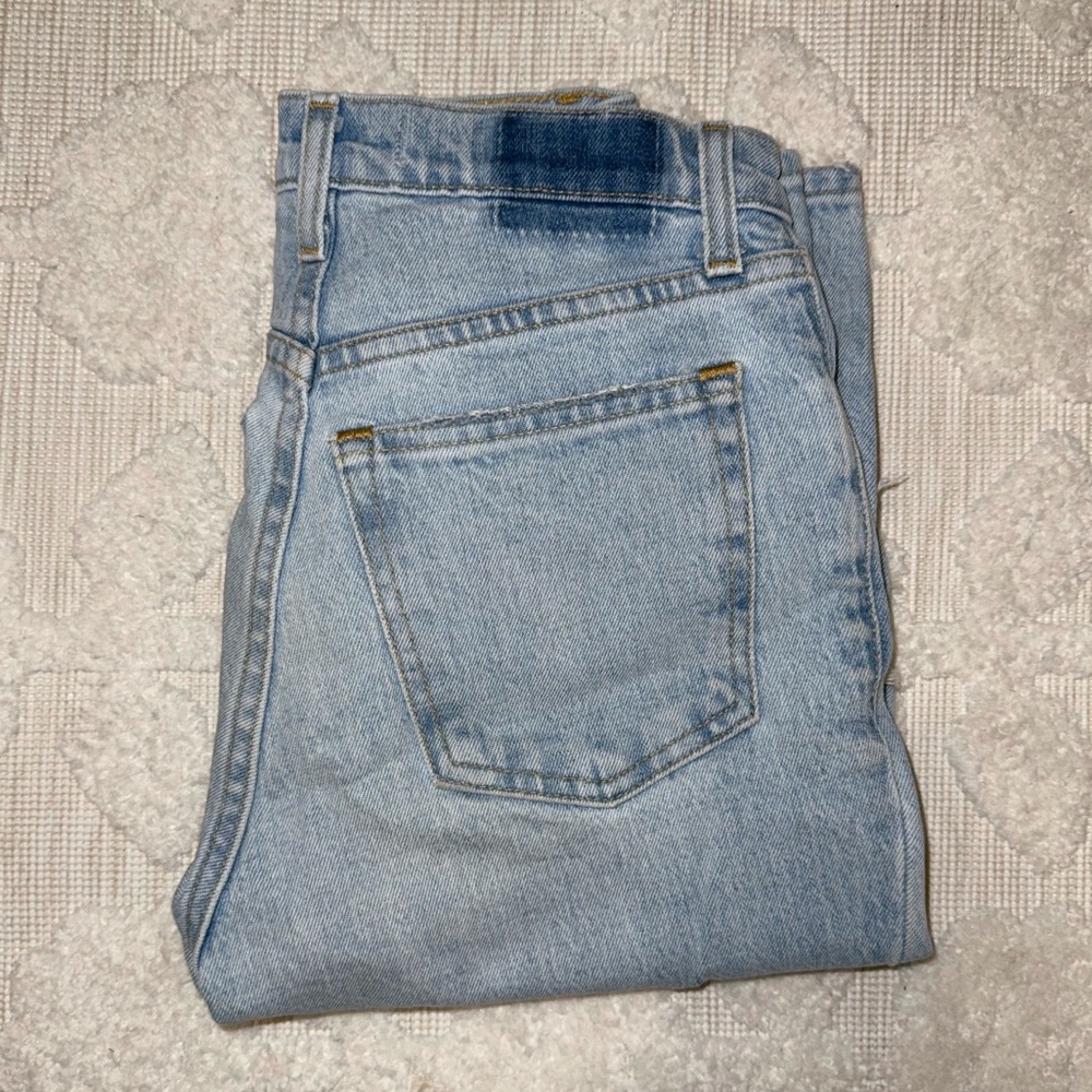 ABERCROMBIE 90s straight ultra high rise jeans size 24 or 00 short